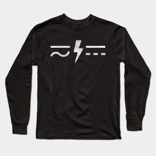 AC & DC Electricity d acdc Long Sleeve T-Shirt